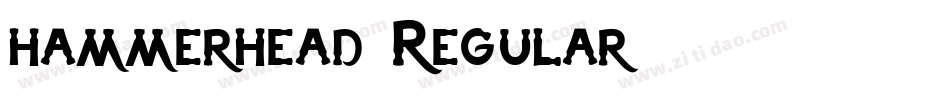 hammerhead Regular字体转换